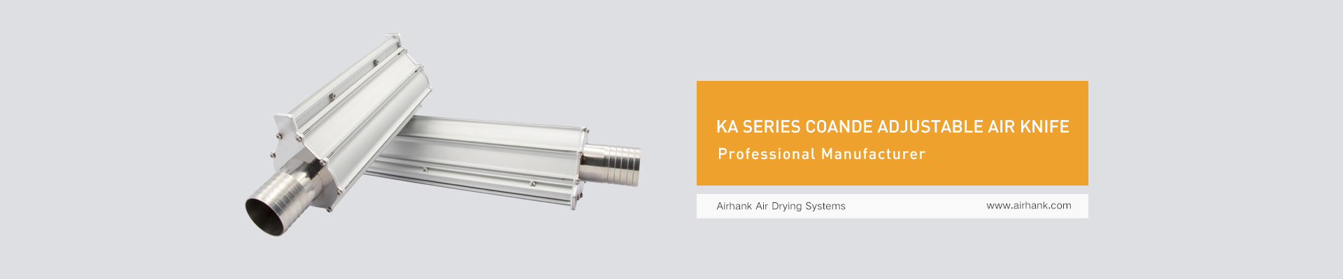 KA-series Coanda adjustable air knife