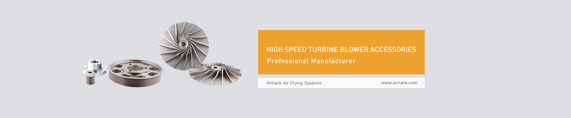 High speed turbine blower accessories